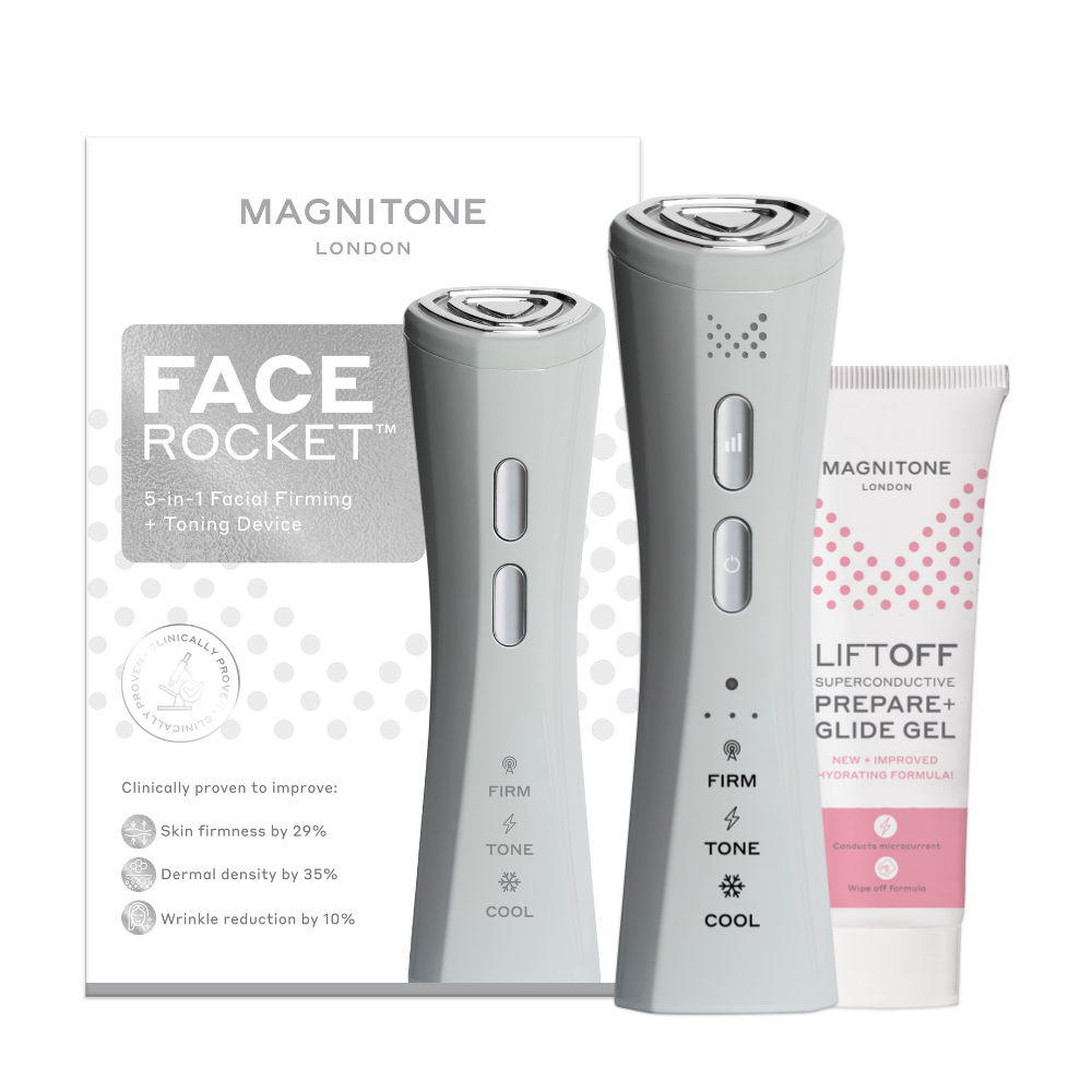 Face Rocket® Dispositivo facial 5-en-1 para firmeza y tonificación