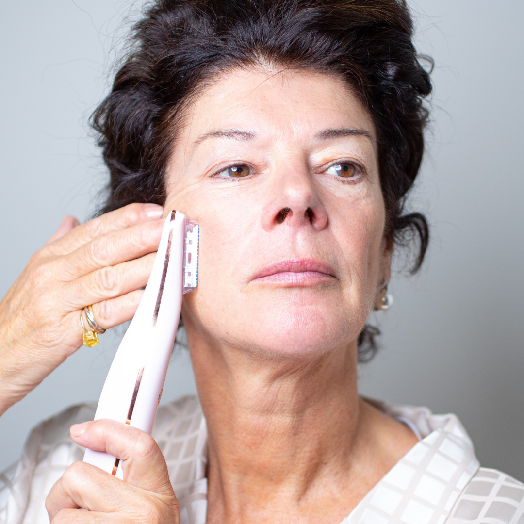 DermaQueen Vibra-Sonic® Depilación y Exfoliante Dermaplane