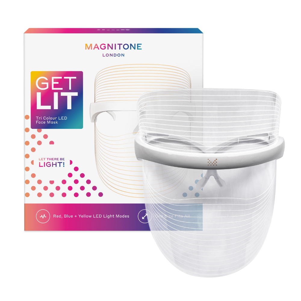 Get Lit® mascarilla LED tricolor