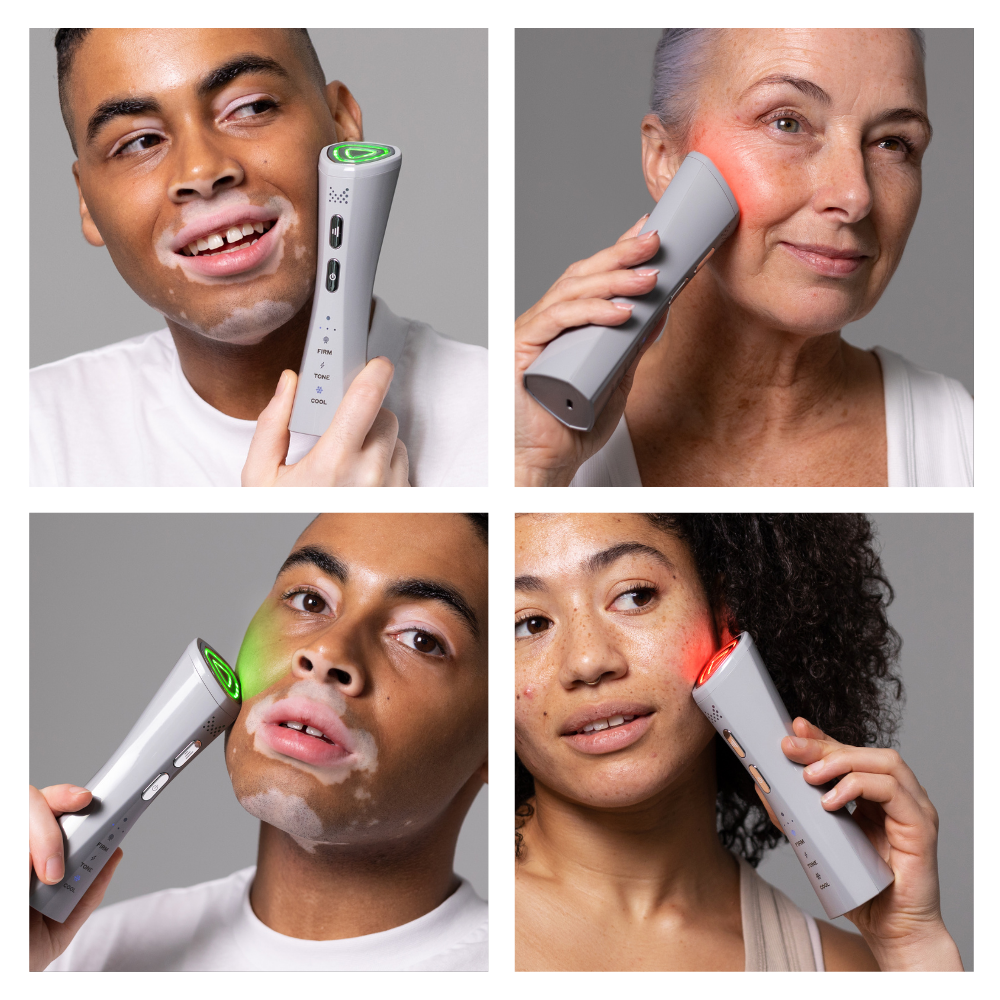 Face Rocket® Dispositivo facial 5-en-1 para firmeza y tonificación