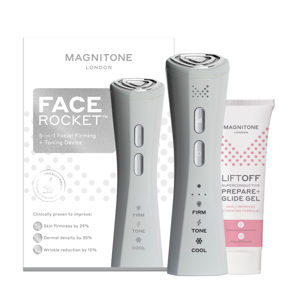 Face Rocket® Dispositivo facial 5-en-1 para firmeza y tonificación