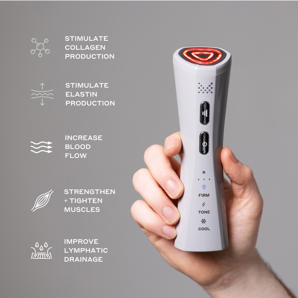 Face Rocket® Dispositivo facial 5-en-1 para firmeza y tonificación