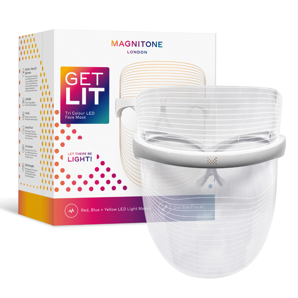 Get Lit® mascarilla LED tricolor
