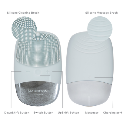 Magnitone BabyBare Cepillo de Limpieza Micro-Sónico Compacto